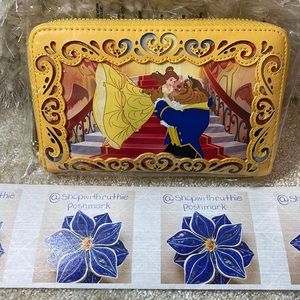 Loungefly - *NEW* Disney Princess Stories Series 6/12 Beauty & Beast Wallet